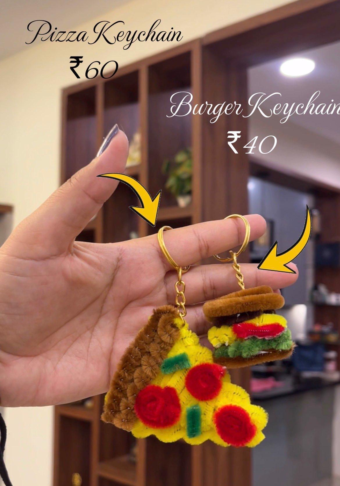 Burger Keychain - Image 1
