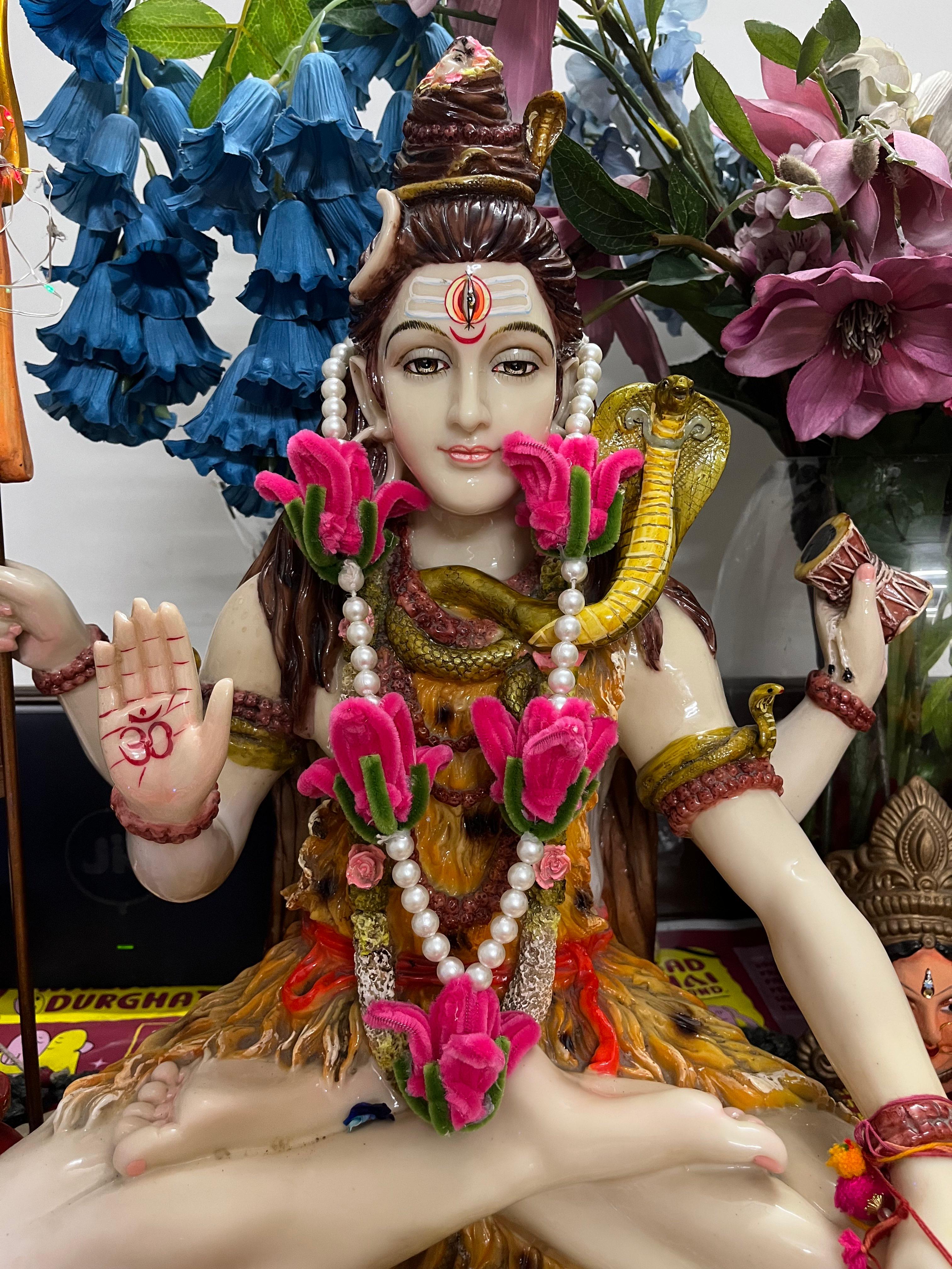 Pink Pearl Mala - (5 flowers) - Image 1